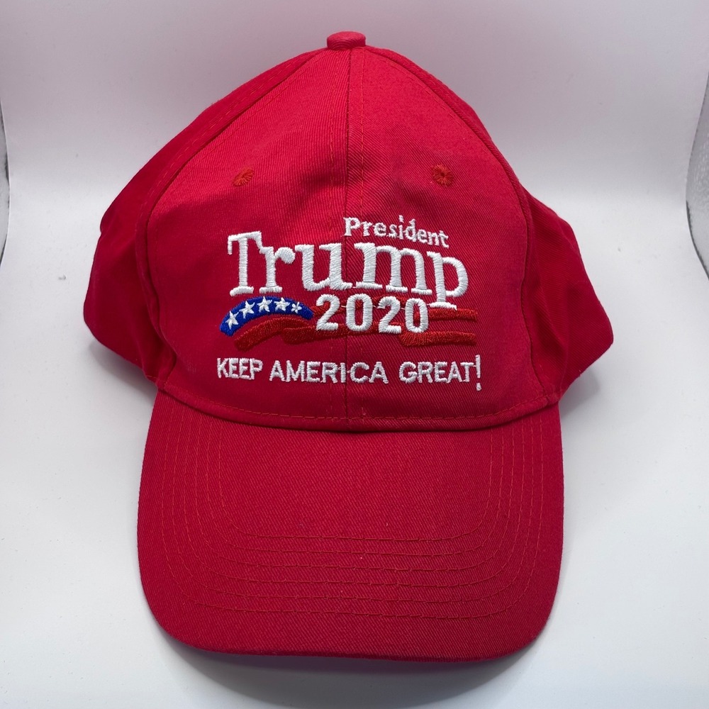 Donald Trump 2020 Baseball Cap Unisex OSFA Red Keep‎ America Great KAG Hat